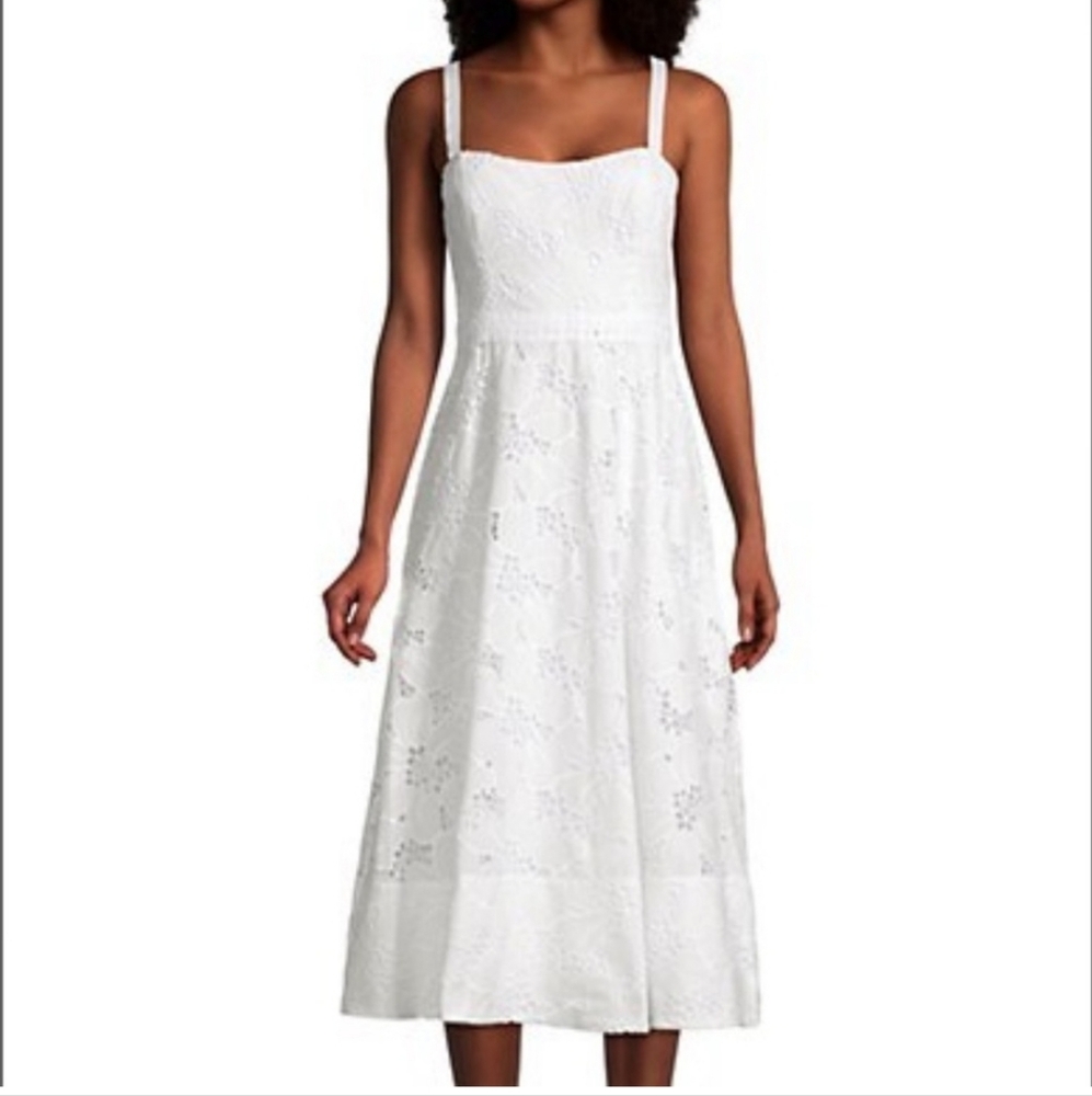 Lilly Pulitzer White Midi Dress